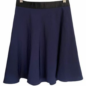 3.1 Phillip Lim Navy Blue Asymmetrical Skirt